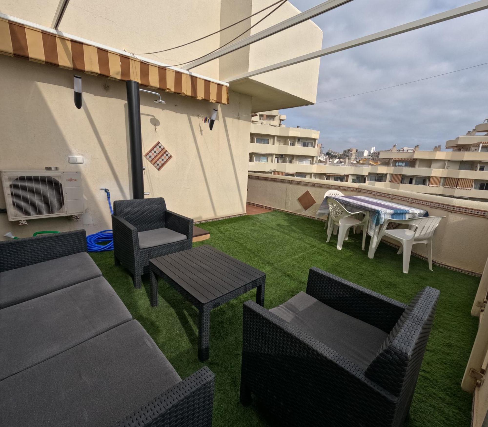 Benalbeach. Espectacular Terraza, Vistas Al Mar. Benalmádena Exterior foto